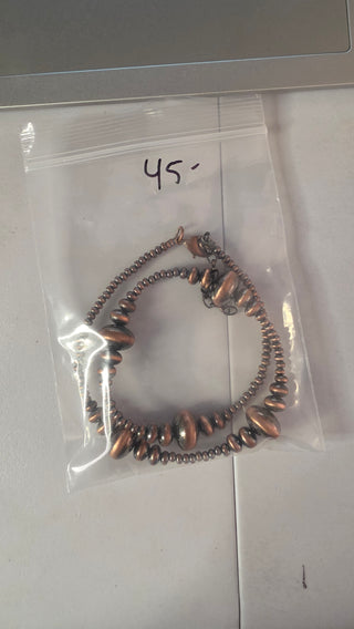 Donna - 16" grad copper pearls