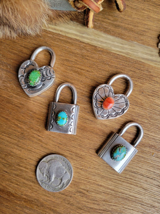 The Maya Lock Pendants