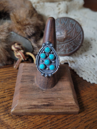 The Madeline Ring - Kingman - Sz 8.75