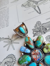 Load image into Gallery viewer, The Tamara Mixed Mine Cluster Pendant