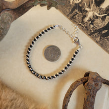 Load image into Gallery viewer, 5mm Pearl Bracelet