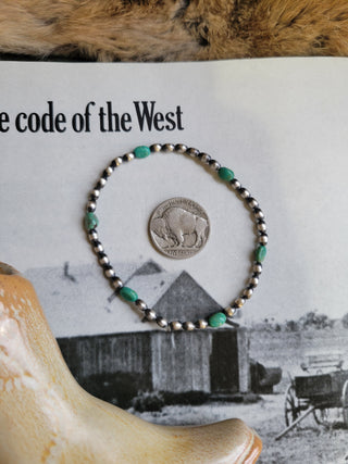 3mm Melon Pearl Bracelet - Kingman