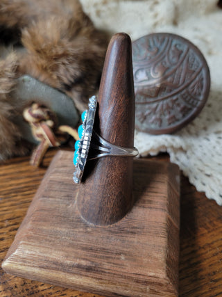 The Madeline Ring - Kingman - Sz 8.75