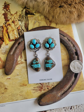 The Thelma Earrings - #8 Turquoise