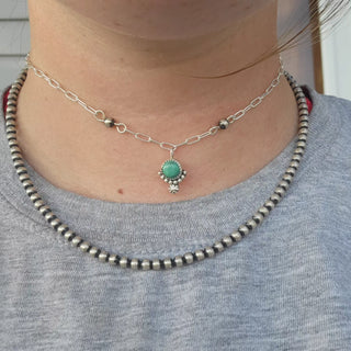 Tibetan Pearl Choker - 13" - Brittany