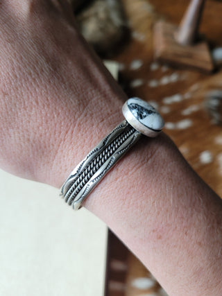 The Coventry Cuff - White Buffalo