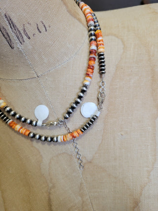 Wilson 6mm Pearls - Orange Spiny
