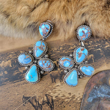 Load image into Gallery viewer, Georgina Statement Earrings - Golden Hills