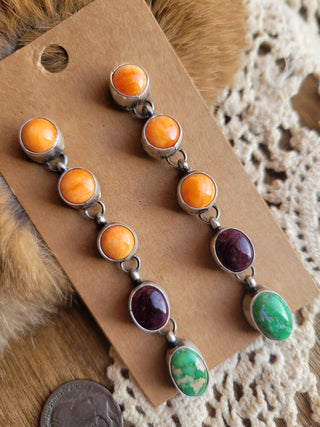 The Crystal Dangle Earrings