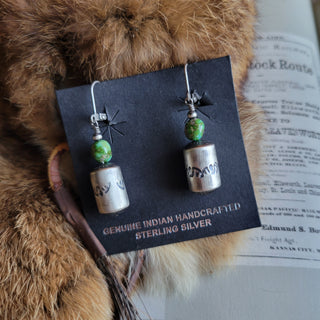 Monica Barrel Earrings - Sonoran