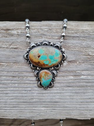 The Cori Pendant on 6mm Pearls