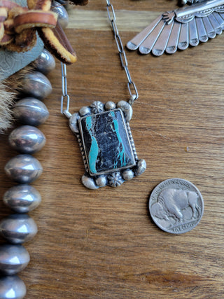 The Andi Bar Necklace - Black Jack