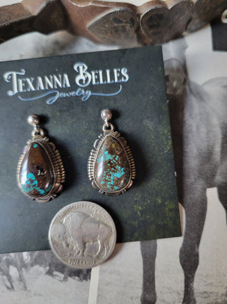 The Nevada Earrings - Apache Blue