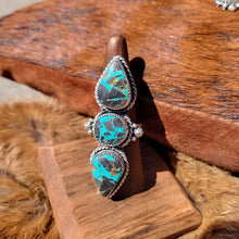 Load image into Gallery viewer, Black Jack Statement Ring