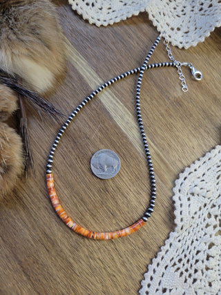 The Brady Heishi Necklace - Spiny