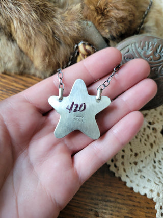 The Petra Star Necklace - Cotton Candy Mojave