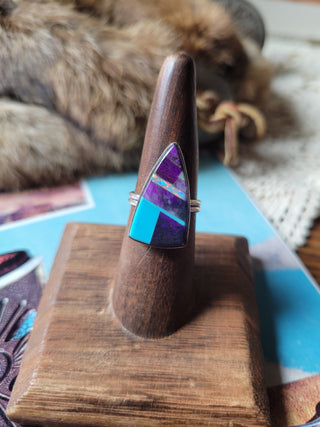 The Briarwood Inlay Ring - Sz 7.5