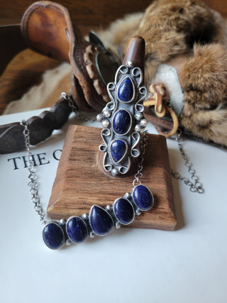 The York Necklace - Lapis