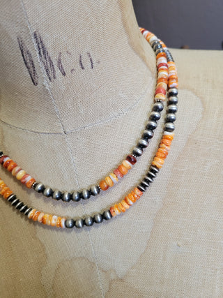 Wilson 6mm Pearls - Orange Spiny