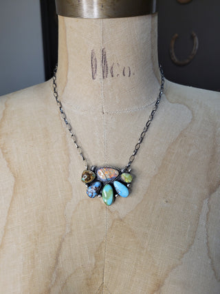 The Jessica Cluster Necklace