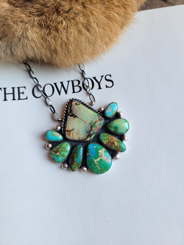 The Thunderhorse Cluster Necklace