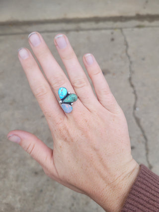 Lauren - Half Cluster Ring - Sz 6.5