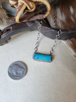 The Ella Mini Bar Necklace - Kingman