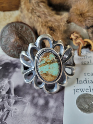 The Prescott Cuff - Chimney Butte - Mine #8 Turquoise