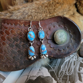The Julie Earrings- Golden Hills