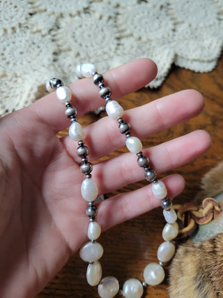The Callahan Pearl Necklace - Fresh Water Pearls
