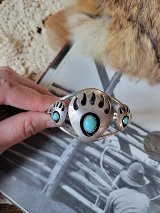 The Twin Buttes Bear Paw Cuff - Kingman