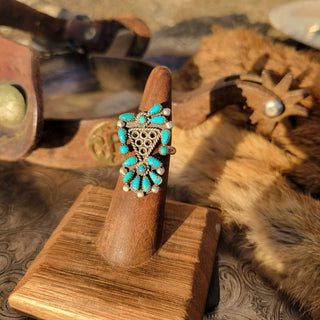 Vintage Thunderbird Ring - Sz