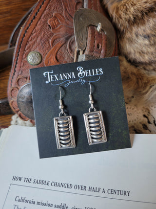 The Mustang Ridge Bar Earrings