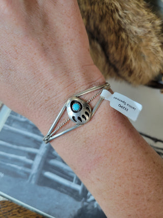 The Jasmine Bear Paw Cuff - Kingman