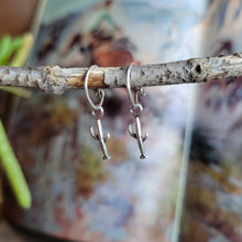 Load image into Gallery viewer, The Saguaro Huggie Hoops