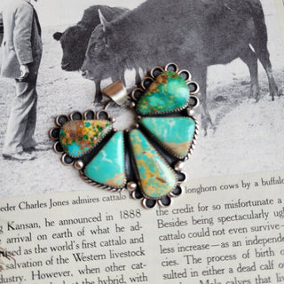 The Lauren Half Cluster Pendant