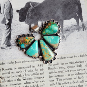 The Lauren Half Cluster Pendant