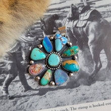Load image into Gallery viewer, The Lauren Mixed Mine Cluster Pendant