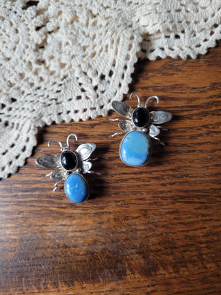 The Cheyenne Bug Pins - Golden Hills & Onyx