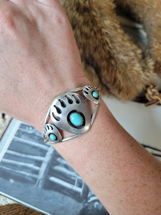 The Twin Buttes Bear Paw Cuff - Kingman