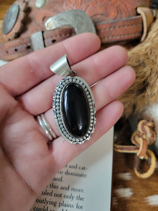 The Pecos Pendant - Black Onyx