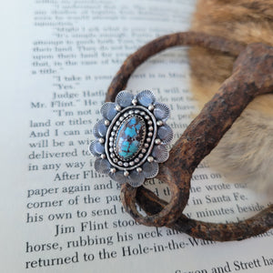 Golden Hills Flower Ring - 6.5