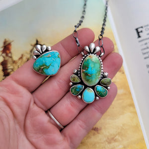 Cailey Sonoran Cluster Necklace
