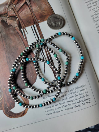 The 4mm Cooper Pearl Bracelets - Kingman