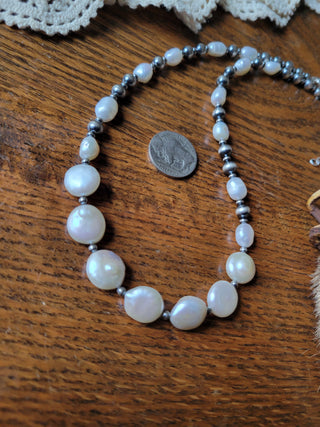 The Callahan Pearl Necklace - Fresh Water Pearls
