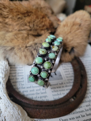 The Frost Double Row Sonoran Statement Cuff