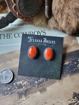 The Carmichael Studs - Orange Spiny Oyster