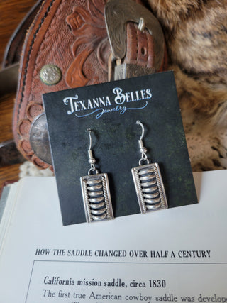 The Mustang Ridge Bar Earrings