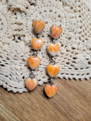 The Faith Heart Dangles - Spiny - #2