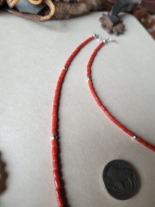 The Hondo Necklace - Coral